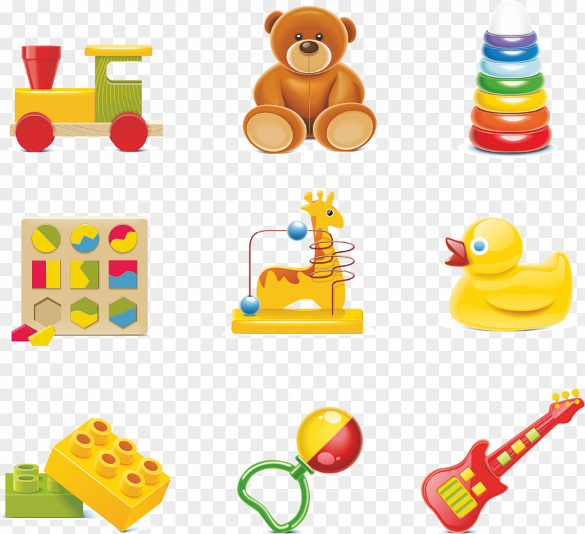 Baby Playing With Toys Educational Toy PNG