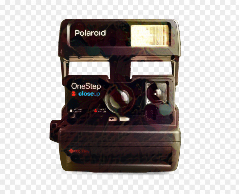 Machine Flash Polaroid Camera PNG
