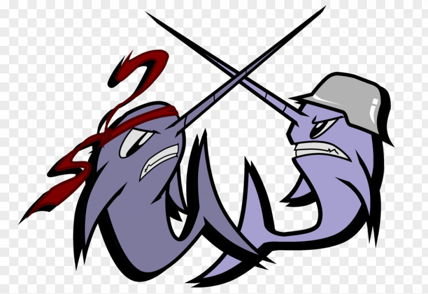 Narwal Narwhal Unicorn Horn Clip Art PNG