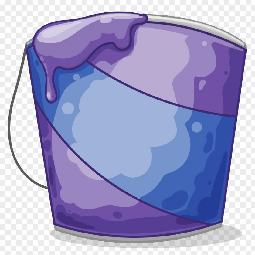 Purple Violet Blue Water Glass PNG