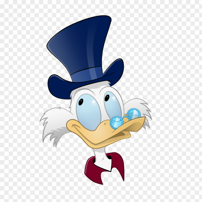 Scrooge McDuck Headgear Character Beak Clip Art PNG