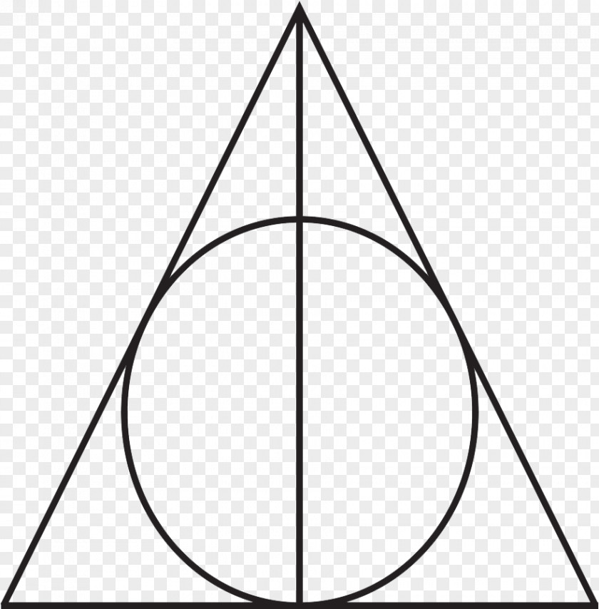 Triangle Draco Malfoy Harry Potter And The Deathly Hallows Symbol Area PNG
