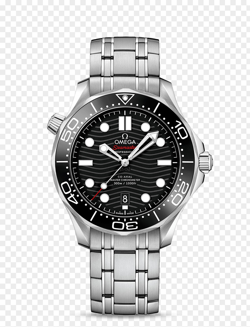Watch Baselworld Omega Speedmaster Seamaster SA OMEGA Men's Diver 300M Co-Axial PNG