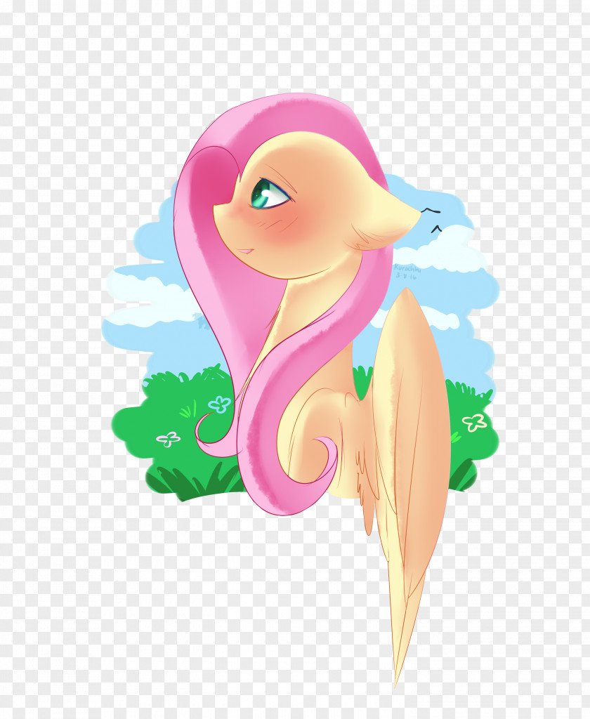 Colo Fluttershy Drawing Pony Sketch PNG