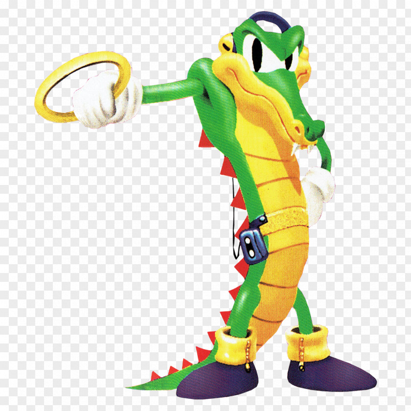 Crocodile Knuckles' Chaotix Vector The Espio Chameleon Charmy Bee PNG