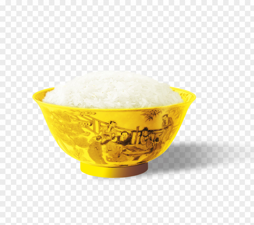 Rice Food Cooked Bowl PNG