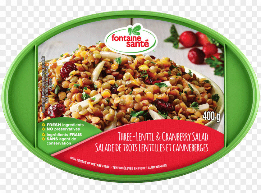 Salade De Poivrons Vegetarian Cuisine Salad Vegetable Lentil Food PNG