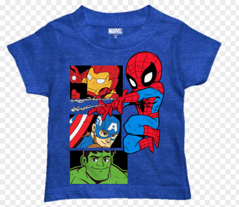T-shirt Spider-Man Sleeve Superhero PNG