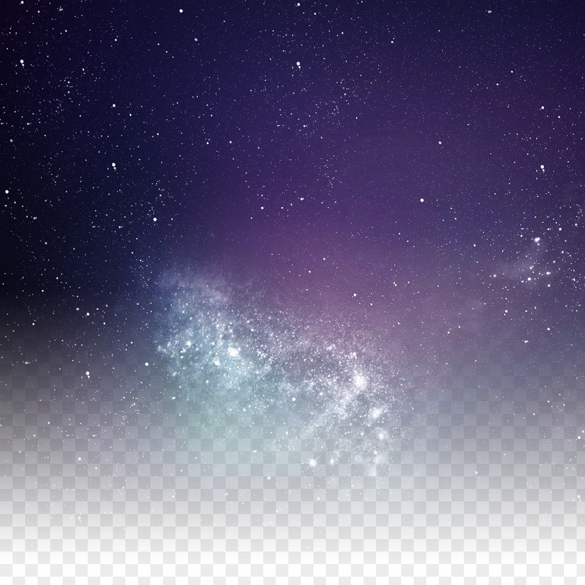 Brilliant Stars In The Night Sky Icon PNG