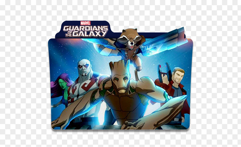 Guardians Of The Galaxy Star-Lord Rocket Raccoon Television Show Animated Series Marvel Cinematic Universe PNG