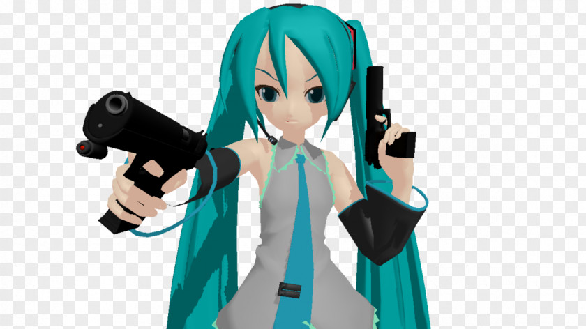 Hatsune Miku MikuMikuDance Handgun Vocaloid Homura Akemi PNG