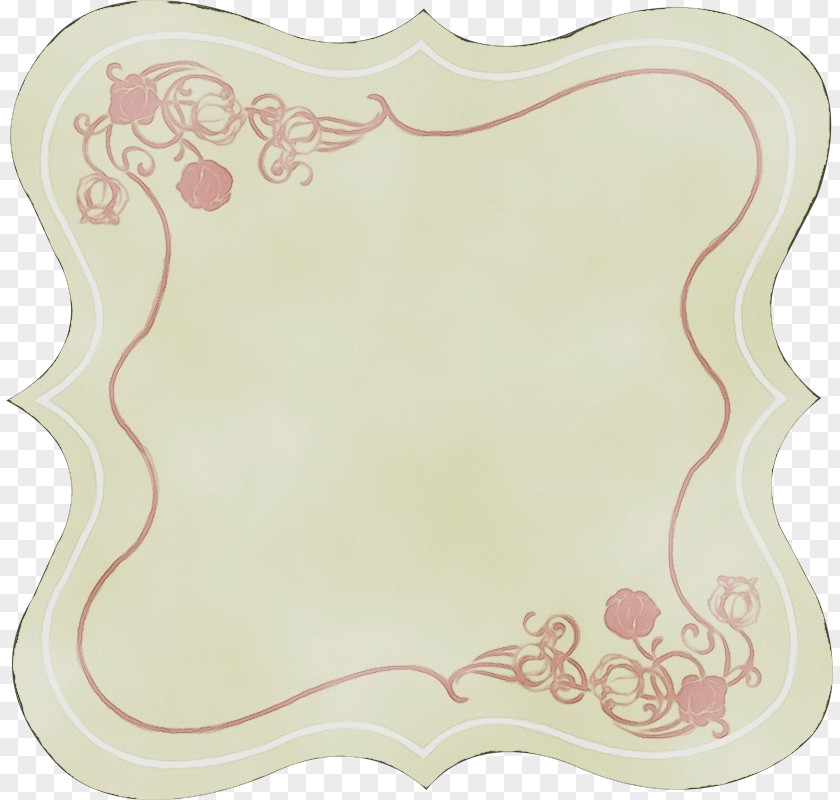 Mirror Beige Picture Cartoon PNG