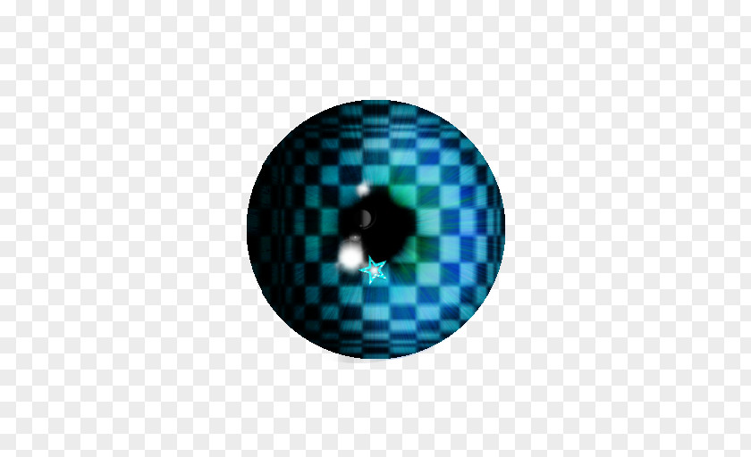 Ophthalmic Circle Turquoise PNG