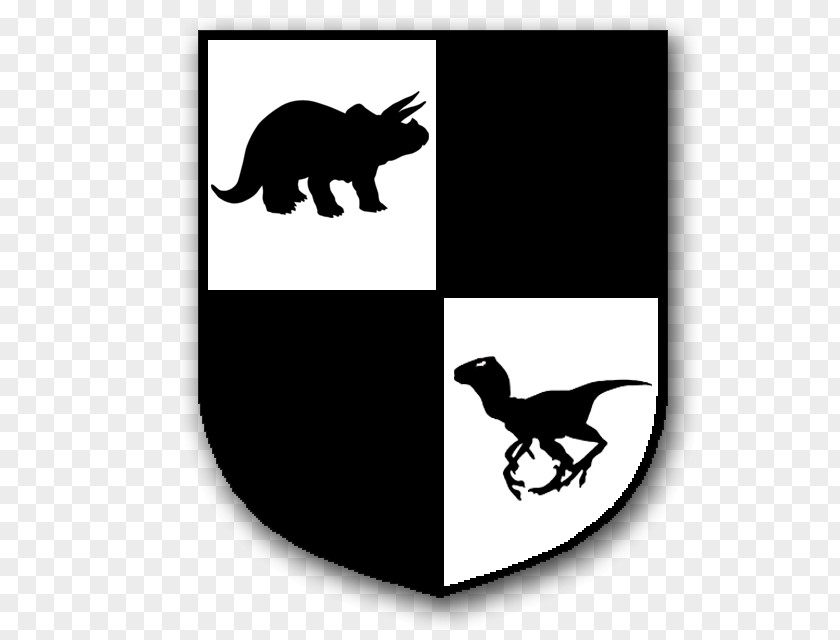 Cat Coat Of Arms Dinosaur Robot Heraldry PNG