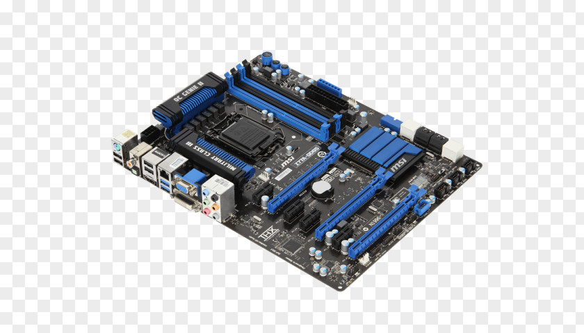 Intel LGA 1155 Motherboard MSI Z77A-GD65 PNG