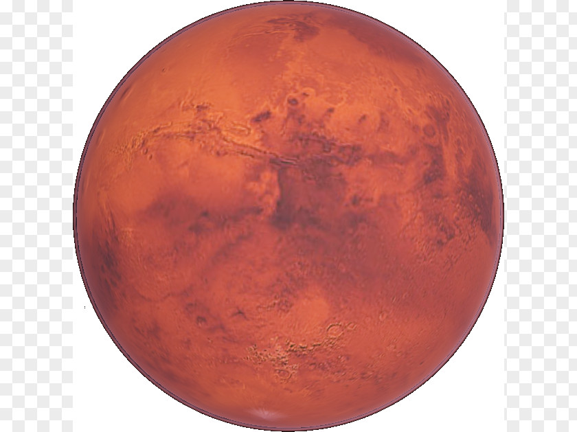 Mars Planet Sphere PNG