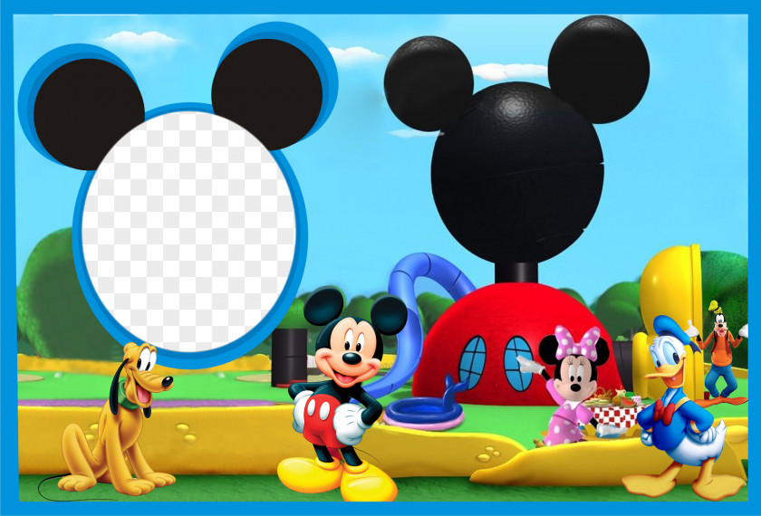 Mickey Mouse Minnie Photography Photomontage Picture Frames PNG