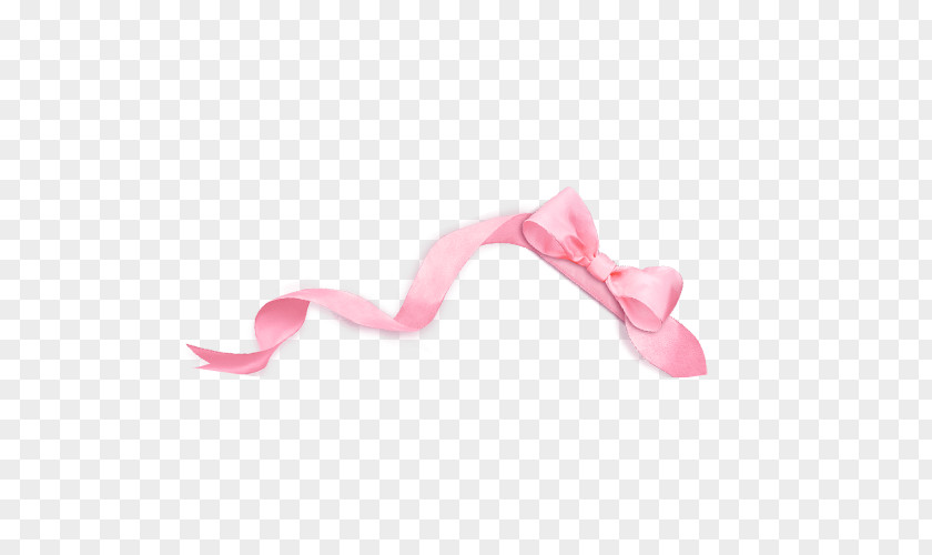 Pink Bowknot Ribbon Heart Pattern PNG