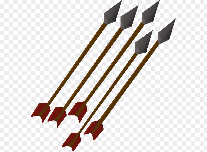 Arrow Gold RuneScape Fletching Bow And PNG