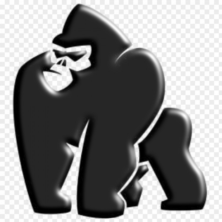 Gorilla Electronic Cigarette Aerosol And Liquid Logo Monkey PNG