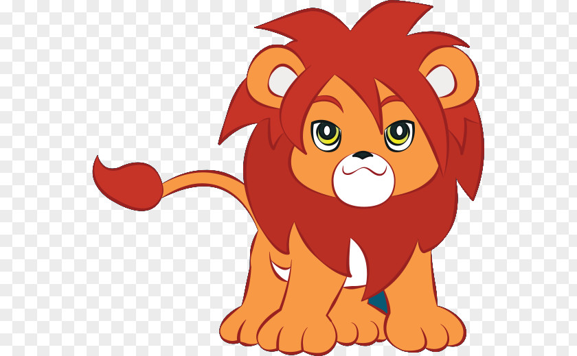 Jungle Lion Cub PNG