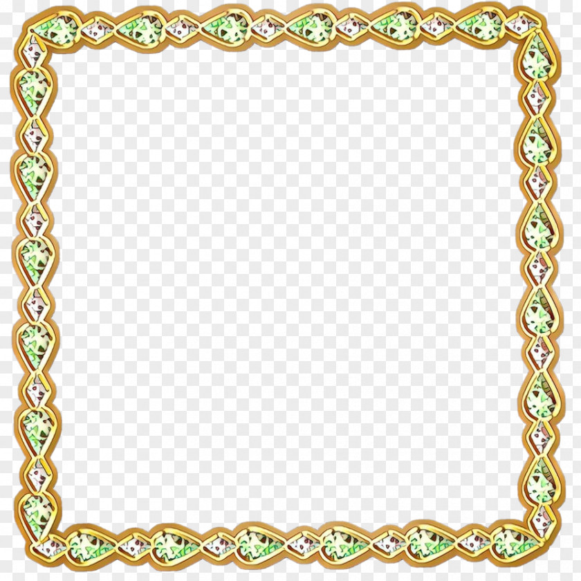 Picture Frame Rectangle Background Gold PNG