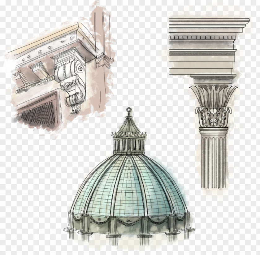 Architectural Design Drawing Architecture Sketch PNG