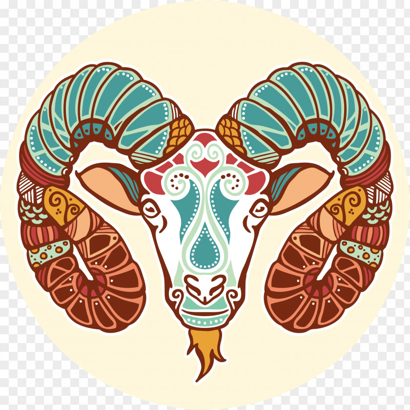 Aries Zodiac Astrological Sign Horoscope Astrology PNG