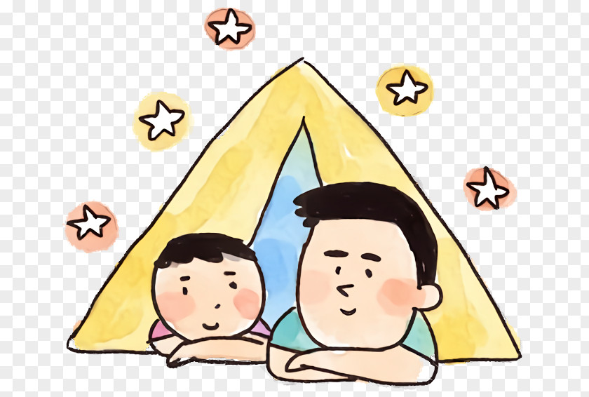 Cartoon Child Nose Sharing Smile PNG