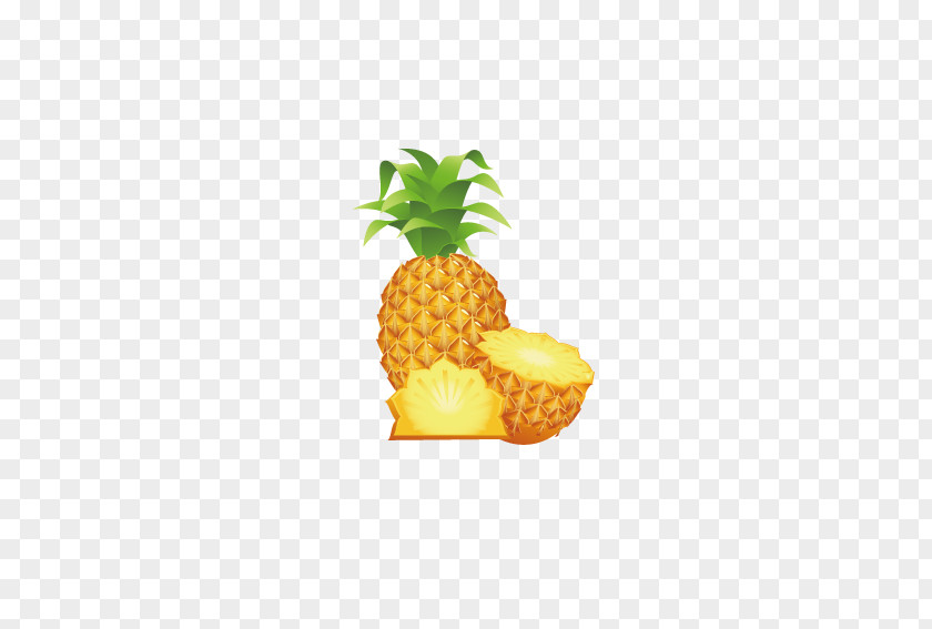 Delicious Pineapple Fruit Orange Icon PNG