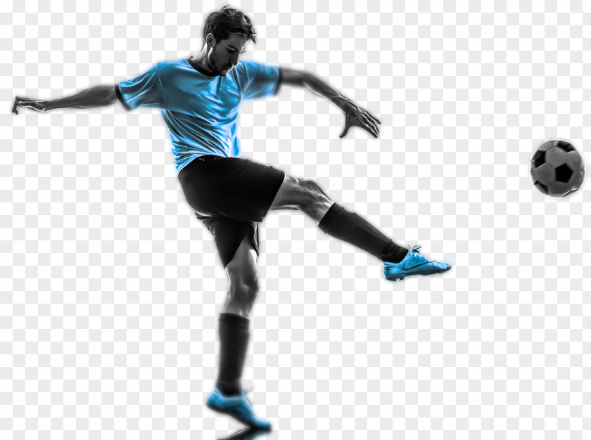 Footbal Football Player Kick Stock Photography PNG