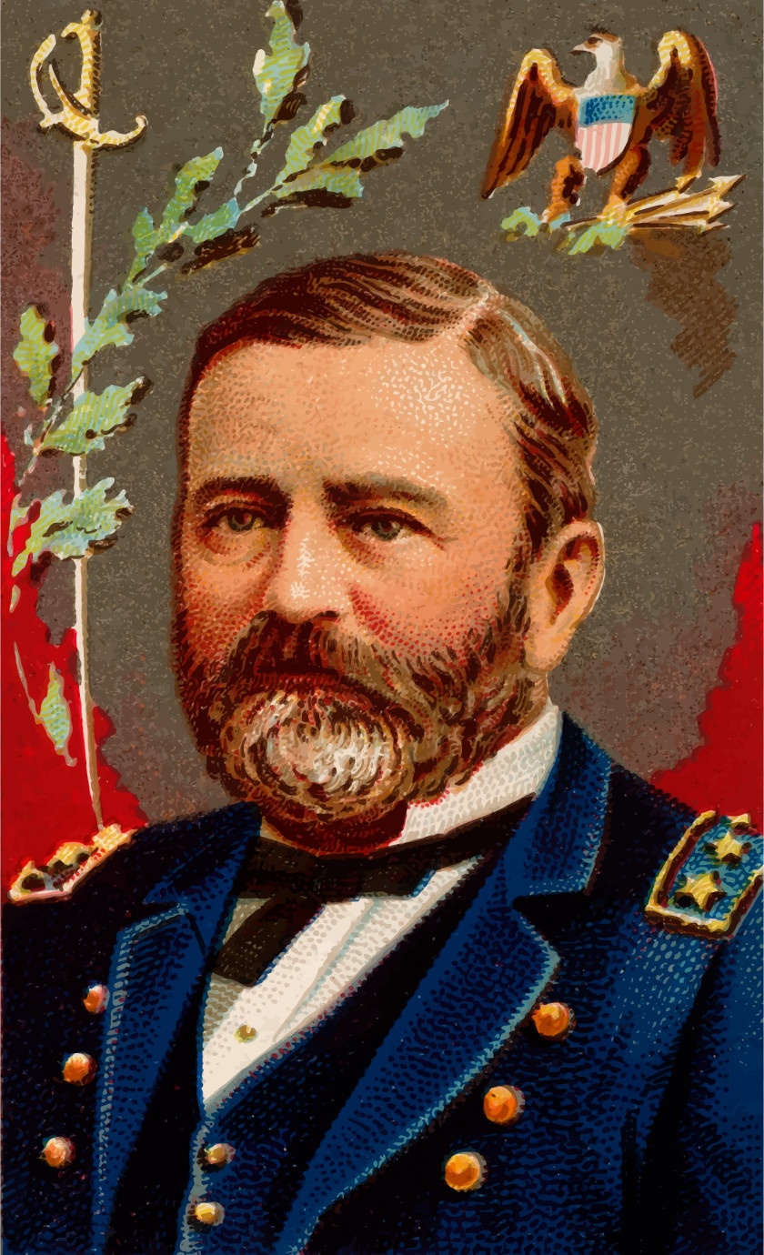 George Bush Ulysses S. Grant United States American Civil War Collectable Trading Cards General PNG