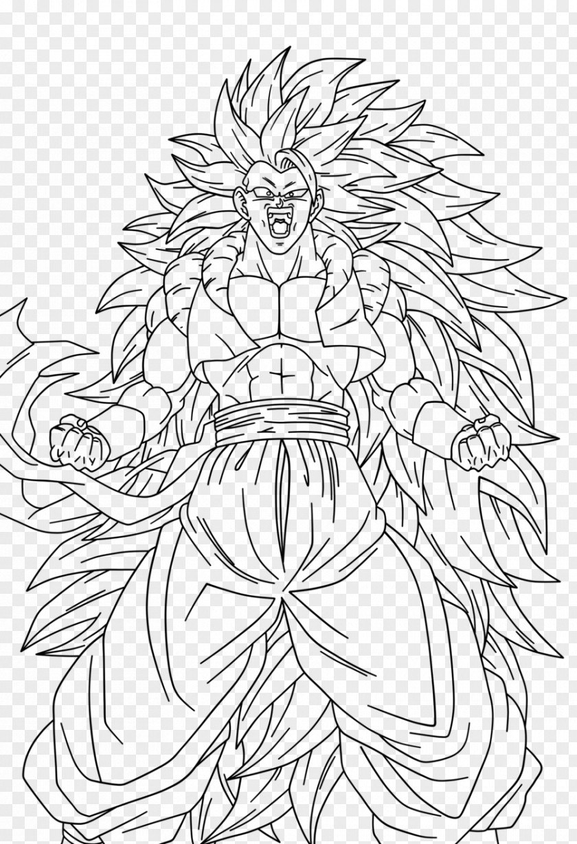 Goku Bio Broly Super Saiyan Dragon Ball Drawing PNG