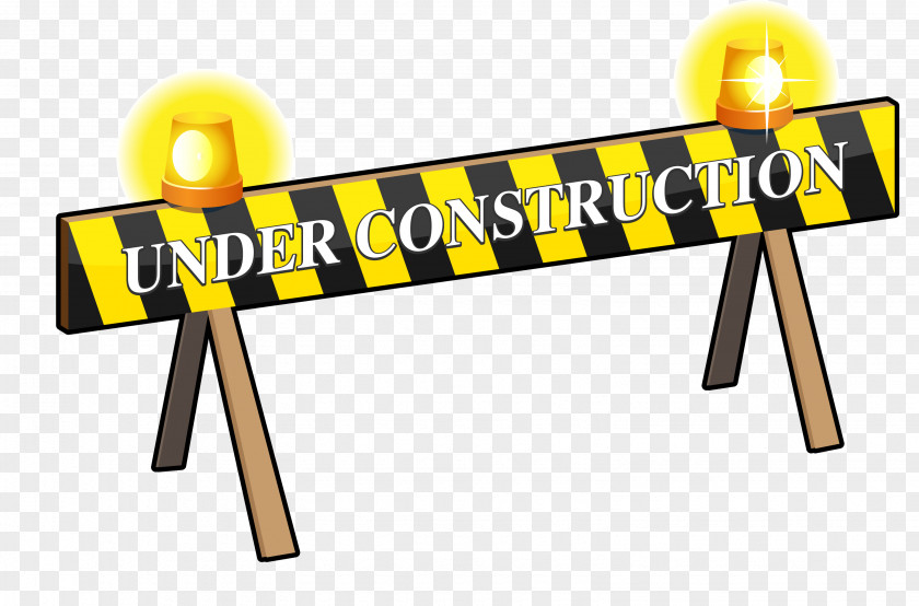 Lighted Traffic Barricades Tool Tips Architectural Engineering Cartoon Clip Art PNG