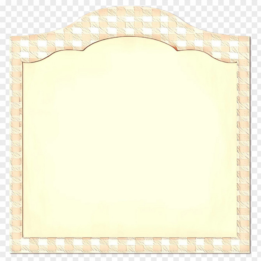 Picture Frame Beige Background PNG