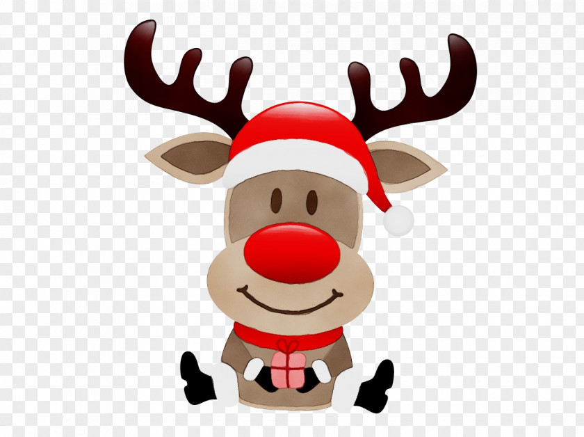 Rudolph Santa Claus Reindeer Vector Graphics Christmas Day PNG