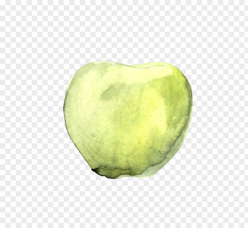 Small Fresh Hand-painted Watercolor Yellow Apples Apple Icon PNG