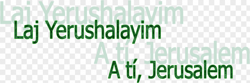 Yom Yerushalayim Logo Brand Judaism Jerusalem Font PNG