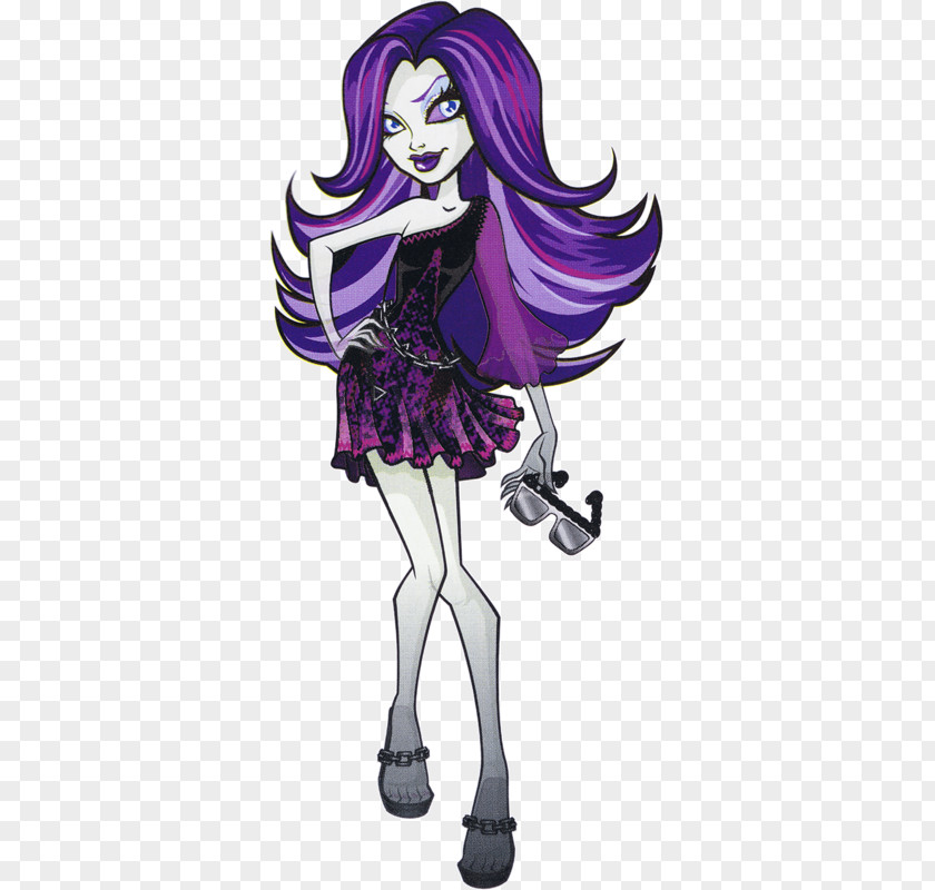 Ghoul Monster High Spectra Vondergeist Daughter Of A Ghost Doll Toy PNG