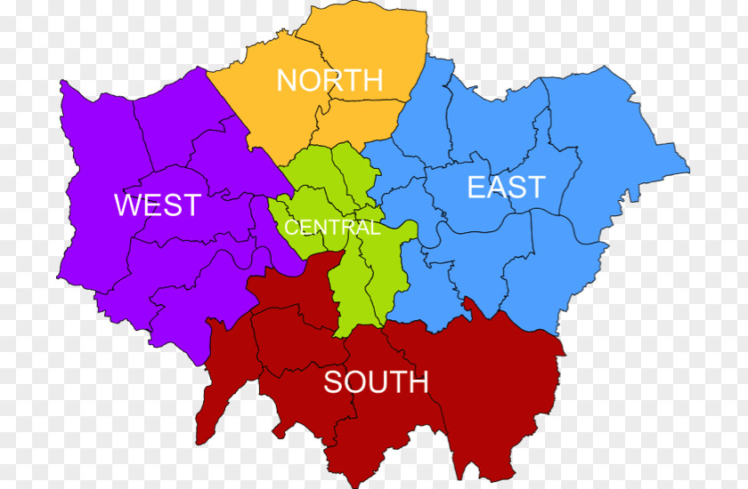 Map South London North East Plan Royal Borough Of Greenwich PNG