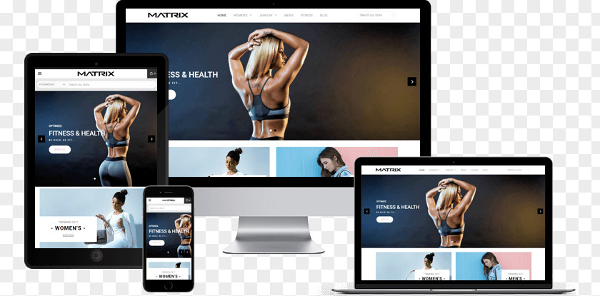 Matrix Code Responsive Web Design Smartphone Theme WordPress PNG