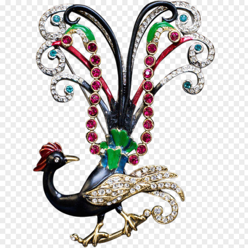 Peacock Body Jewellery Clothing Accessories Brooch Fashion PNG