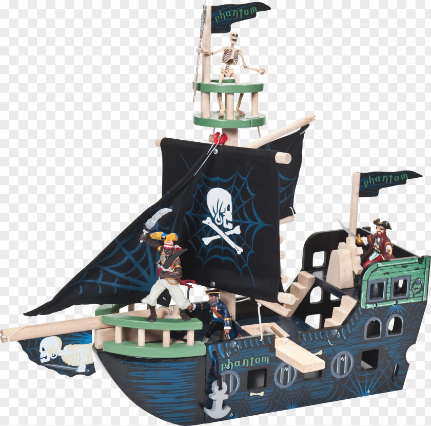 Pirate Ship Toy Piracy Ghost PNG
