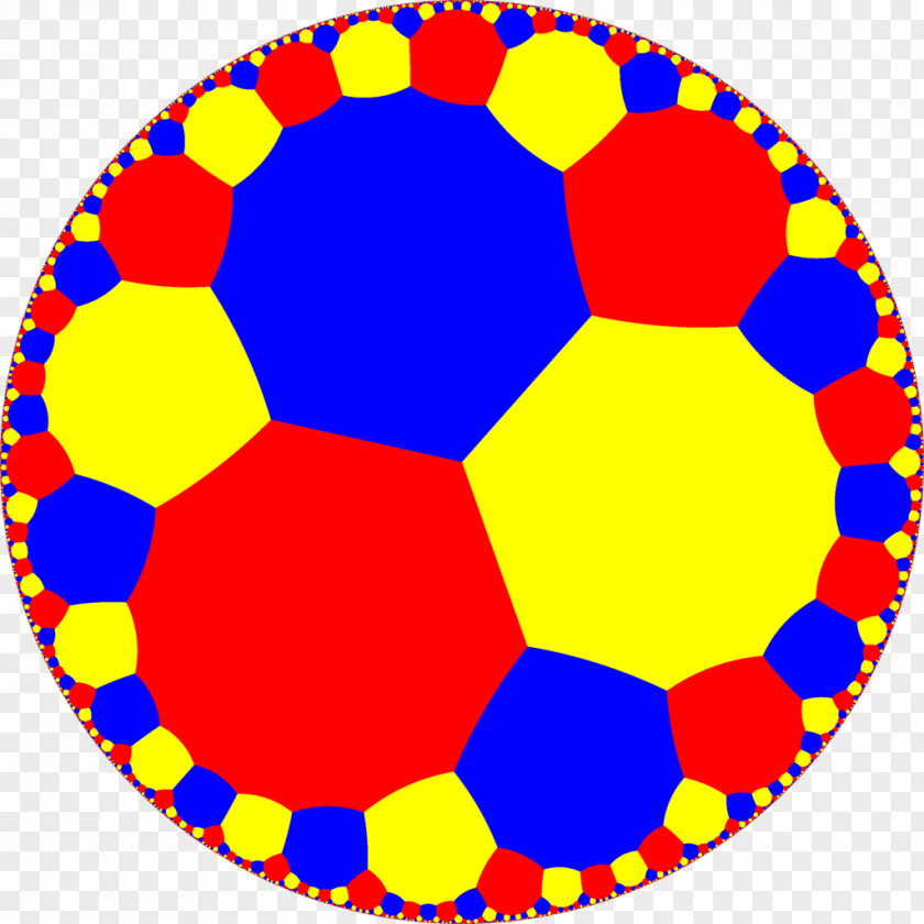 7 Decagon Triangle Circle Symmetry PNG