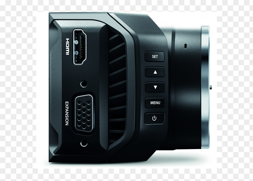 Camera Blackmagic Micro Studio 4K Design Resolution Cinema PNG