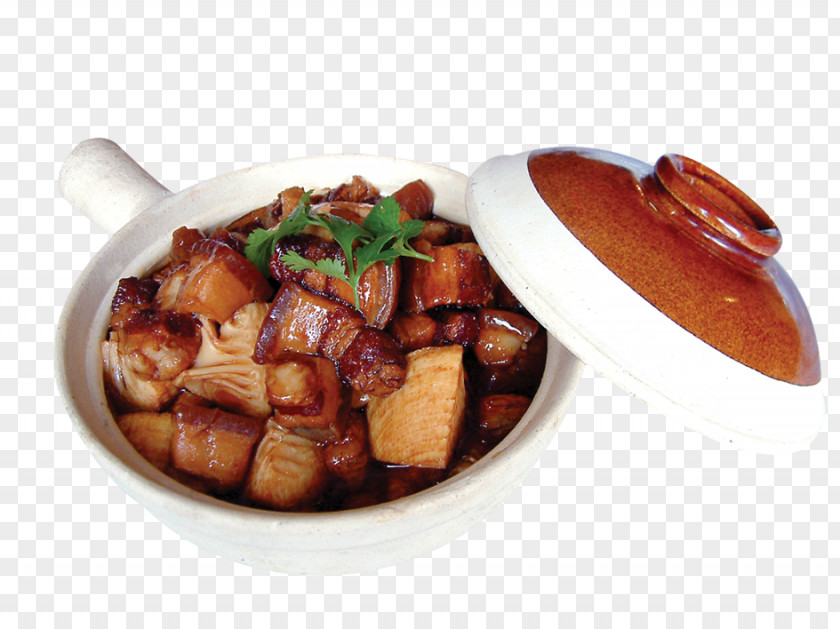 Dry Bamboo Shoots Wild Pork Chinese Cuisine Shoot Meat Braising Dish PNG