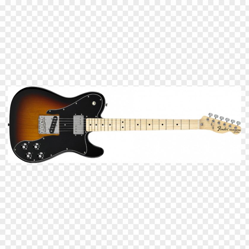 Electric Guitar Fender Telecaster Deluxe Musical Instruments Corporation Sunburst PNG