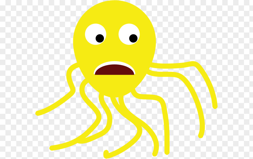 Octo Cliparts Octopus Smiley Yellow Clip Art PNG