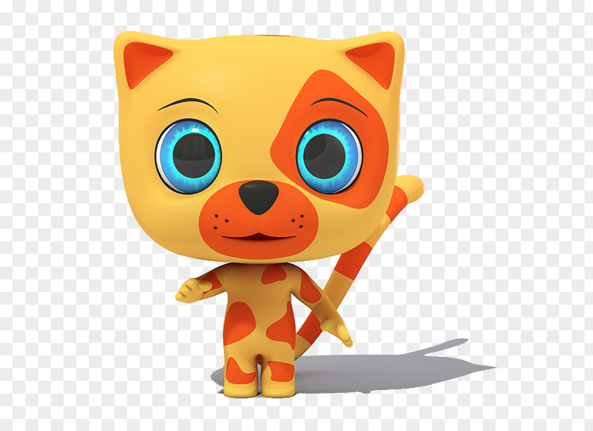 Orange Cute Puppy Illustration PNG