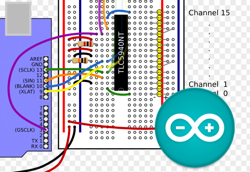 Arduino Logo Pulse-width Modulation Integrated Circuits & Chips Light-emitting Diode Electronics PNG